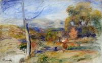 Renoir, Pierre Auguste - Landscape near Cagnes